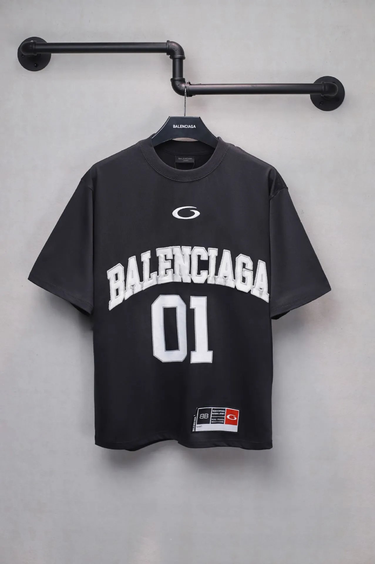 Off-White Wave Logo Black T-Shirt - 8