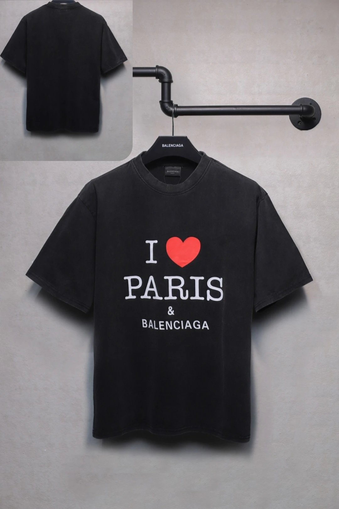 Off-White Wave Logo Black T-Shirt - 49