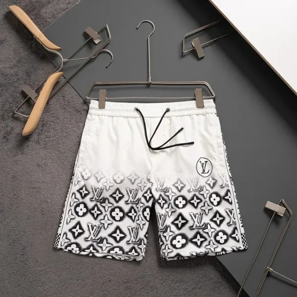 Louis Vuitton Monogram Octopus Print Swim Shorts Black - 7