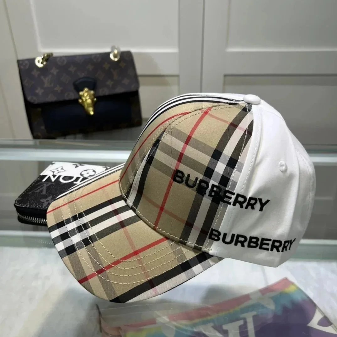 Burberry Logo-Embroidered Black Baseball Cap - 7