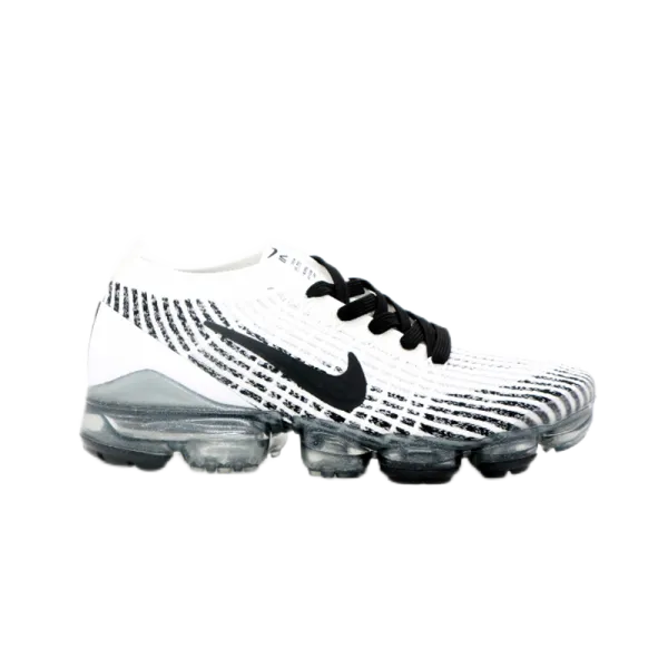 Nike Air VaporMax Flyknit 3 White/Black Sneakers - 1