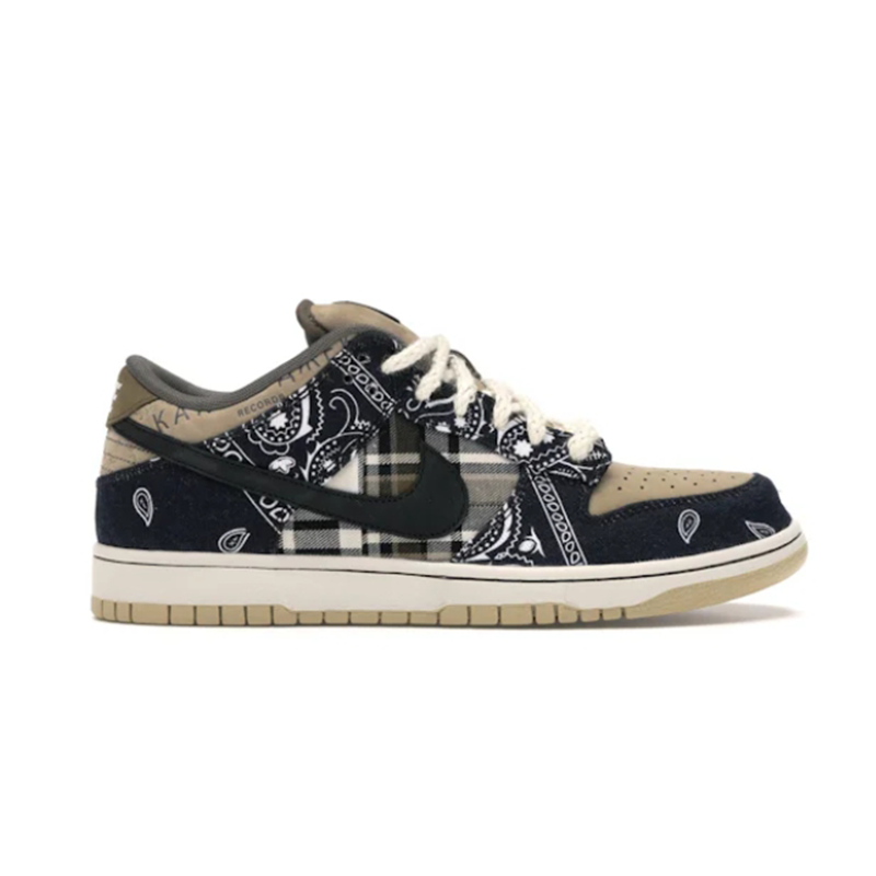 Nike SB Dunk Low Pro Bandana Multicolor Sneakers - 2
