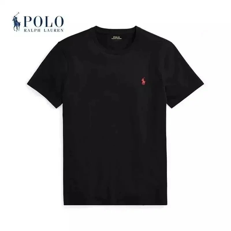 Ralph Lauren Classic Fit Cotton T-Shirt Navy - 8