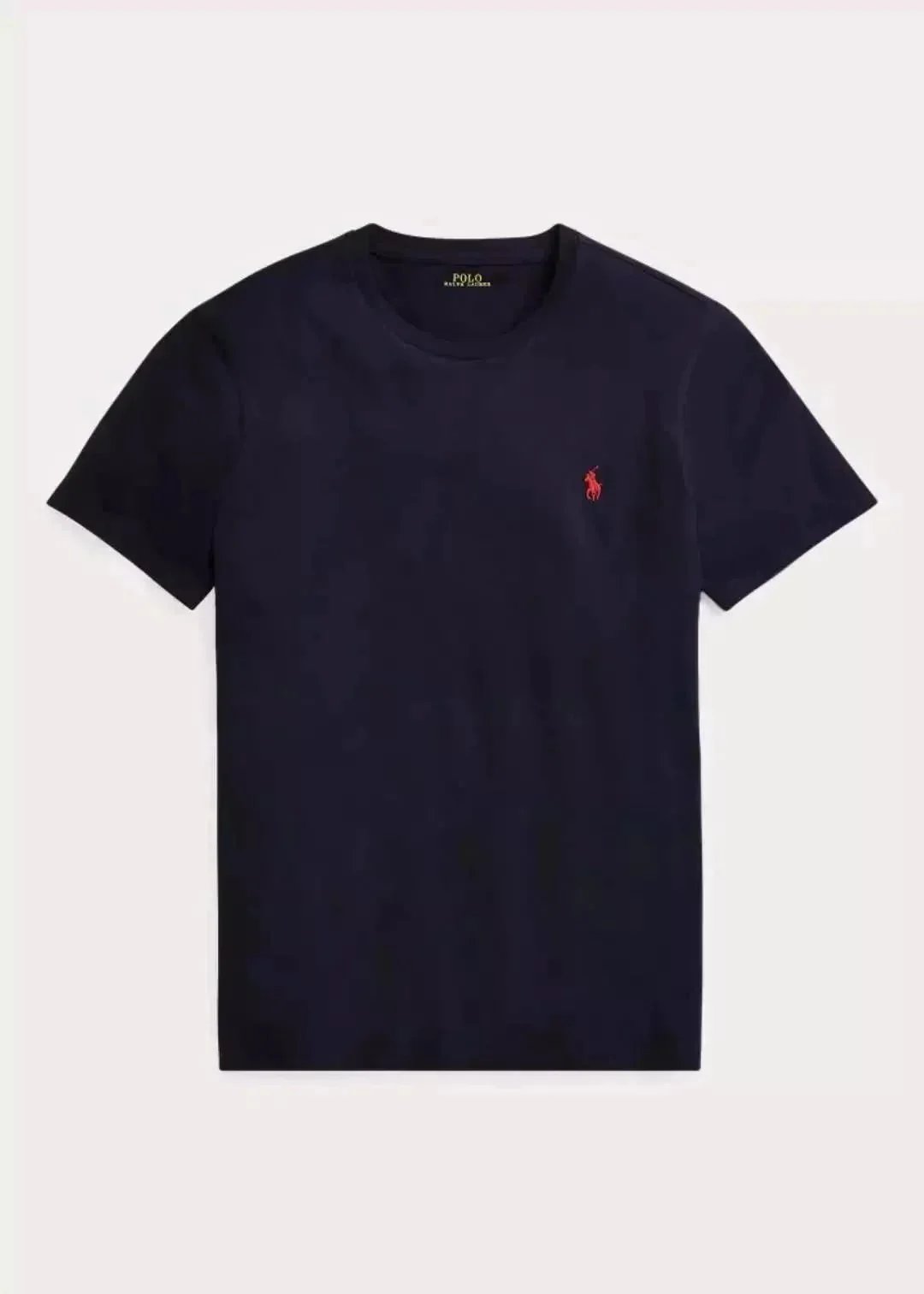 Ralph Lauren Classic Fit Cotton T-Shirt Navy - 1