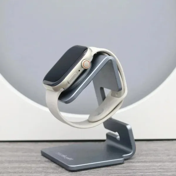 Apple Watch Ultra 2 Black, Orange, and Beige Sport Bands Smartwatches - 5