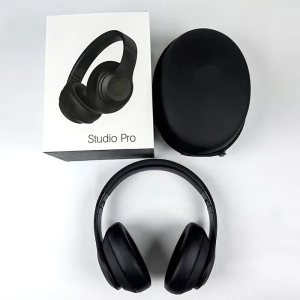 Beats Studio Pro Cream Over-Ear Headphones - 6