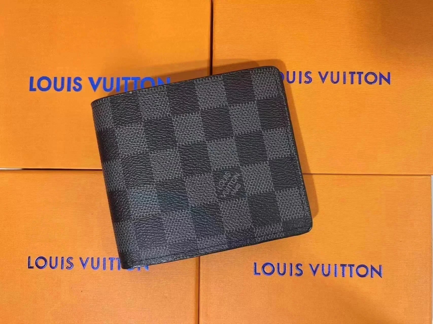 Louis Vuitton Monogram Eclipse Black Bifold Wallet - 7