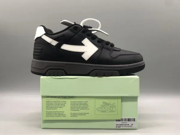 Off-White c/o Virgil Abloh Arrow Low Black/White Sneakers - 1