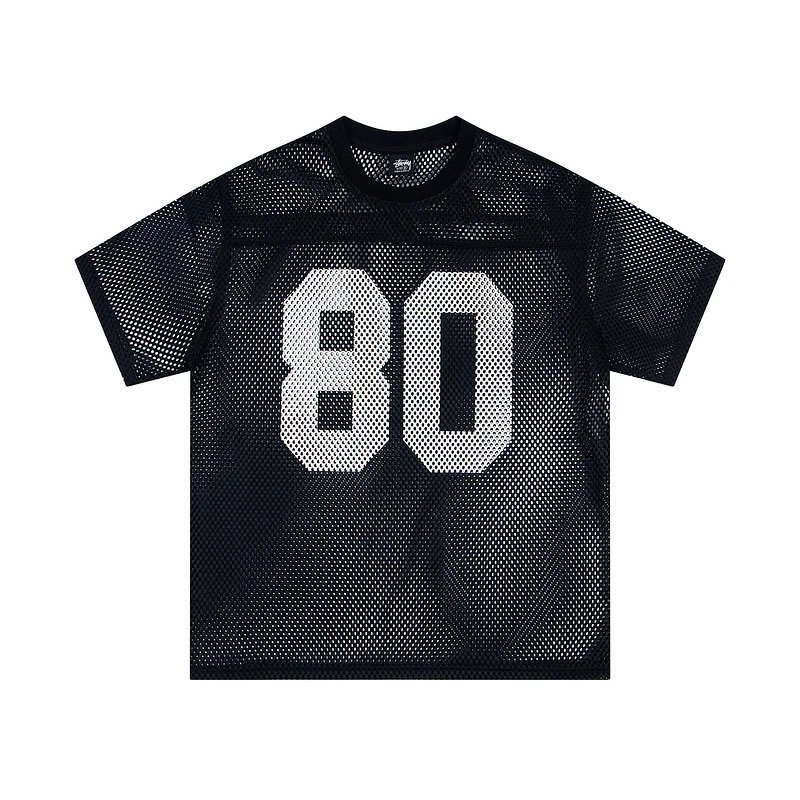 Stüssy Mesh Football Tee White - 10