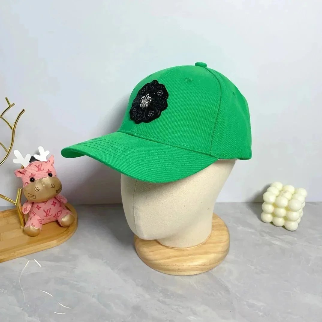 Dior Cannage Cap Green Baseball Cap - 1