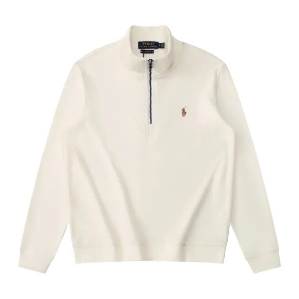 Polo Ralph Lauren Half-Zip Sweater Cream - 8