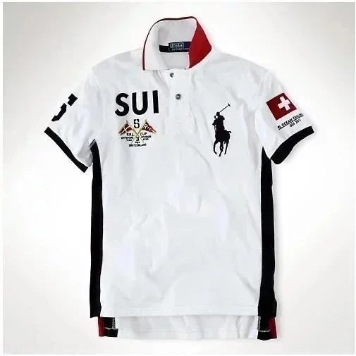 Ralph Lauren Switzerland Polo Shirt White - 1