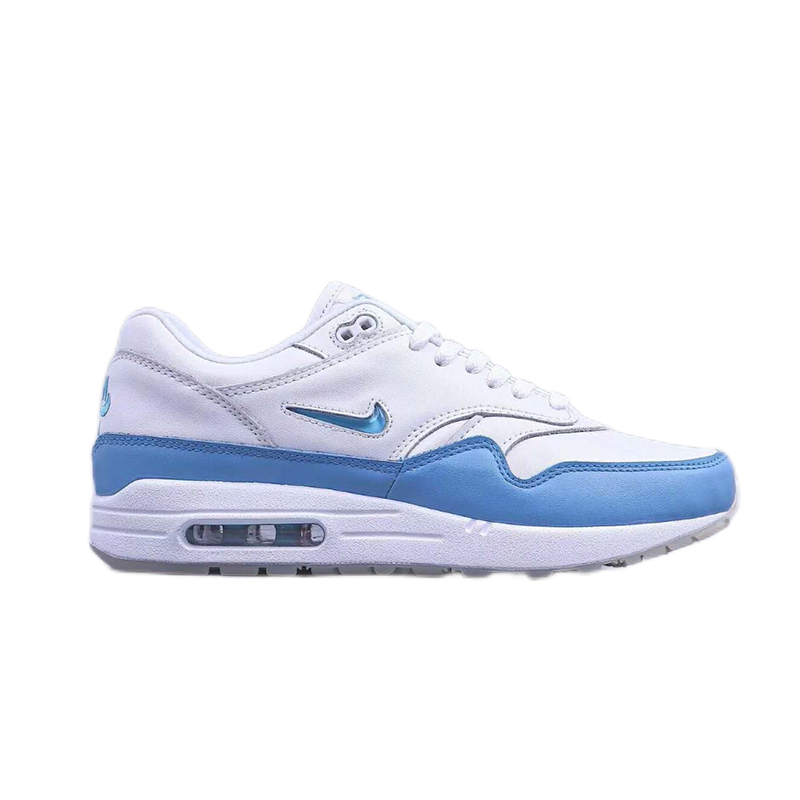 Nike Air Max 1 Wave Blue White Sneakers - 25