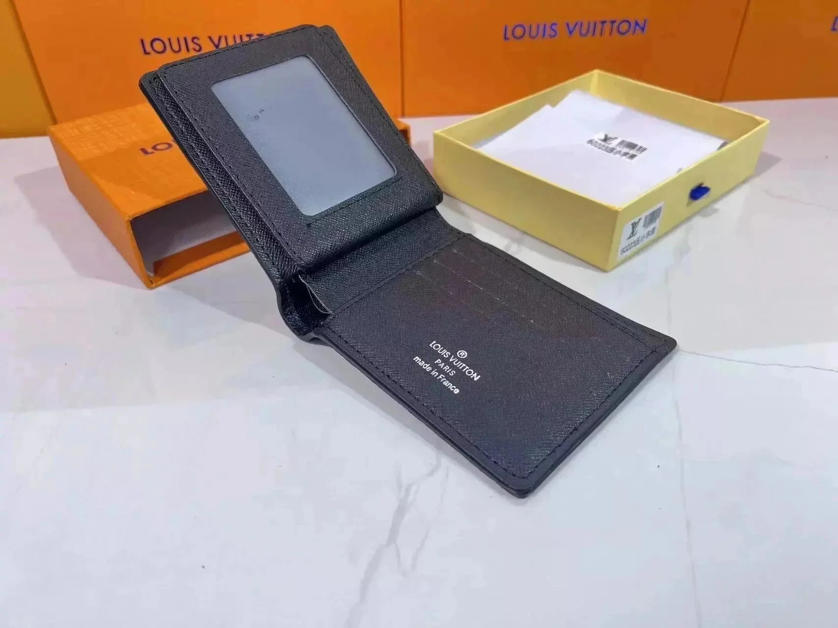 Louis Vuitton Monogram Eclipse Black Bifold Wallet - 5