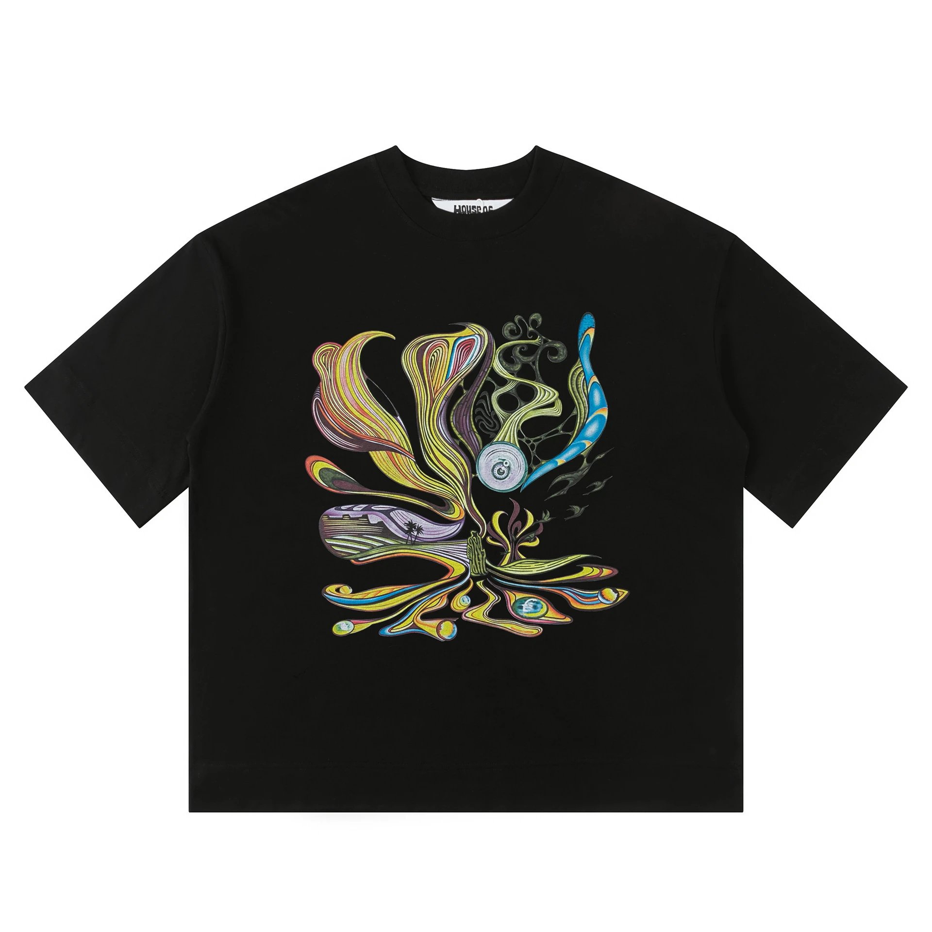 HOLZER Psychedelic Bloom White T-Shirt - 17