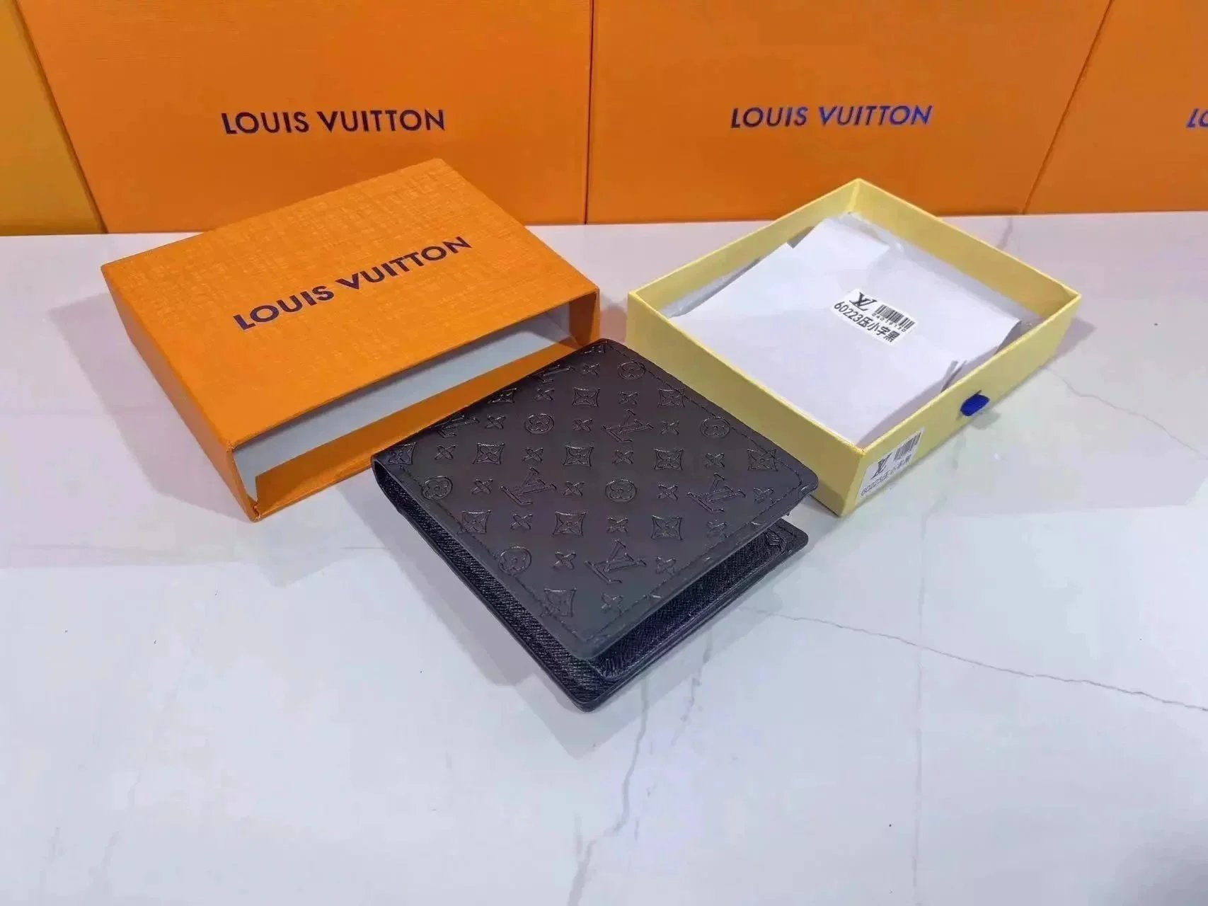 Louis Vuitton Monogram Eclipse Black Bifold Wallet - 6