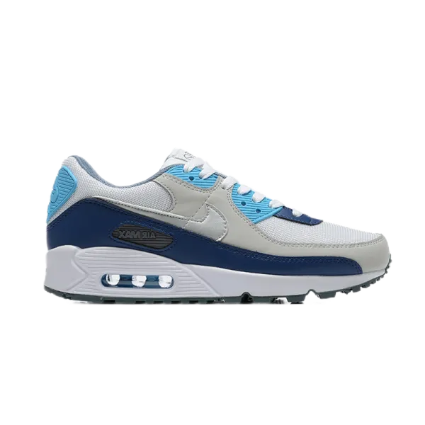 Nike Air Max 90 White Red Blue Sneakers - 12