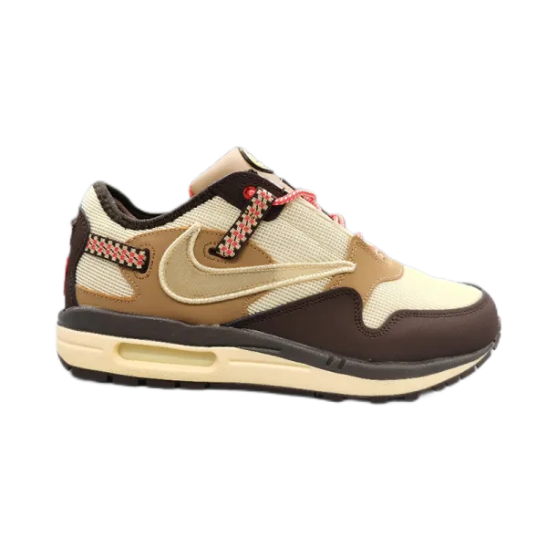 Nike x Off-White Air Max 1 'Industrial' Gray White Sneakers - 3