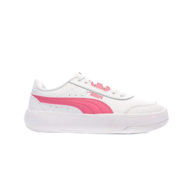Puma Cali Bold White with Iridescent Logo Sneakers - 5
