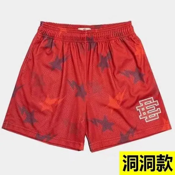 Corteiz Lightning Bolt Mesh Shorts Black - 3