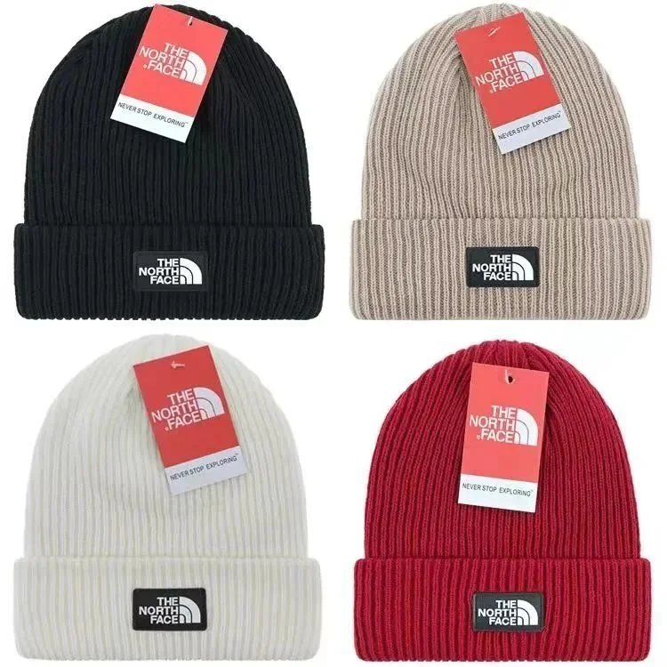 Moncler Logo Beanie Red Knit Hat - 6