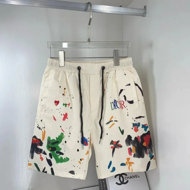 Dior Shorts Logo-print drawstring product detail image 3