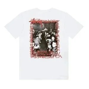 Stüssy x The Hundreds Archive Photo White T-Shirt - 1