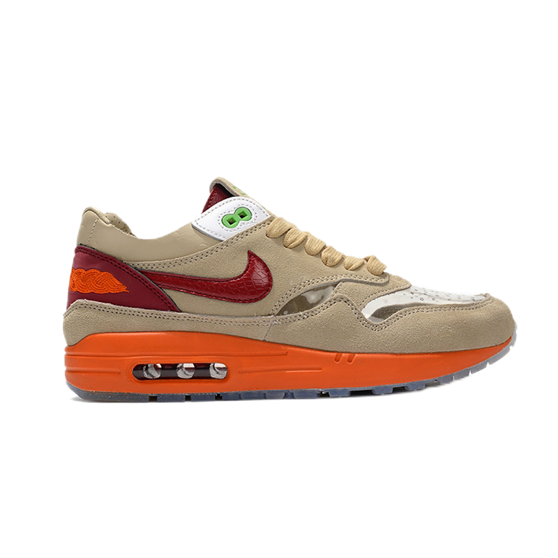 Nike Air Max 1 Wave Blue White Sneakers - 16