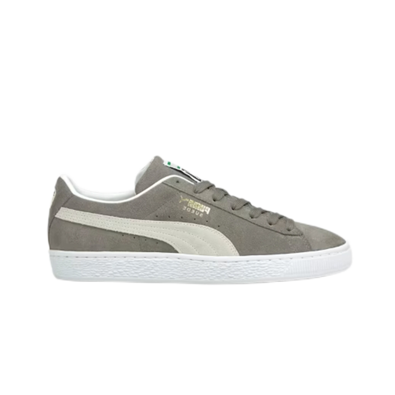 Puma Suede Classic Gray Beige Sneakers - 5