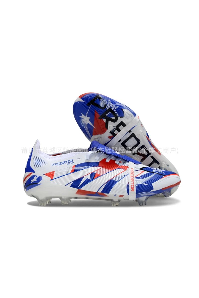 Adidas Predator Edge Silver Pink Football Cleats Running Shoes - 5