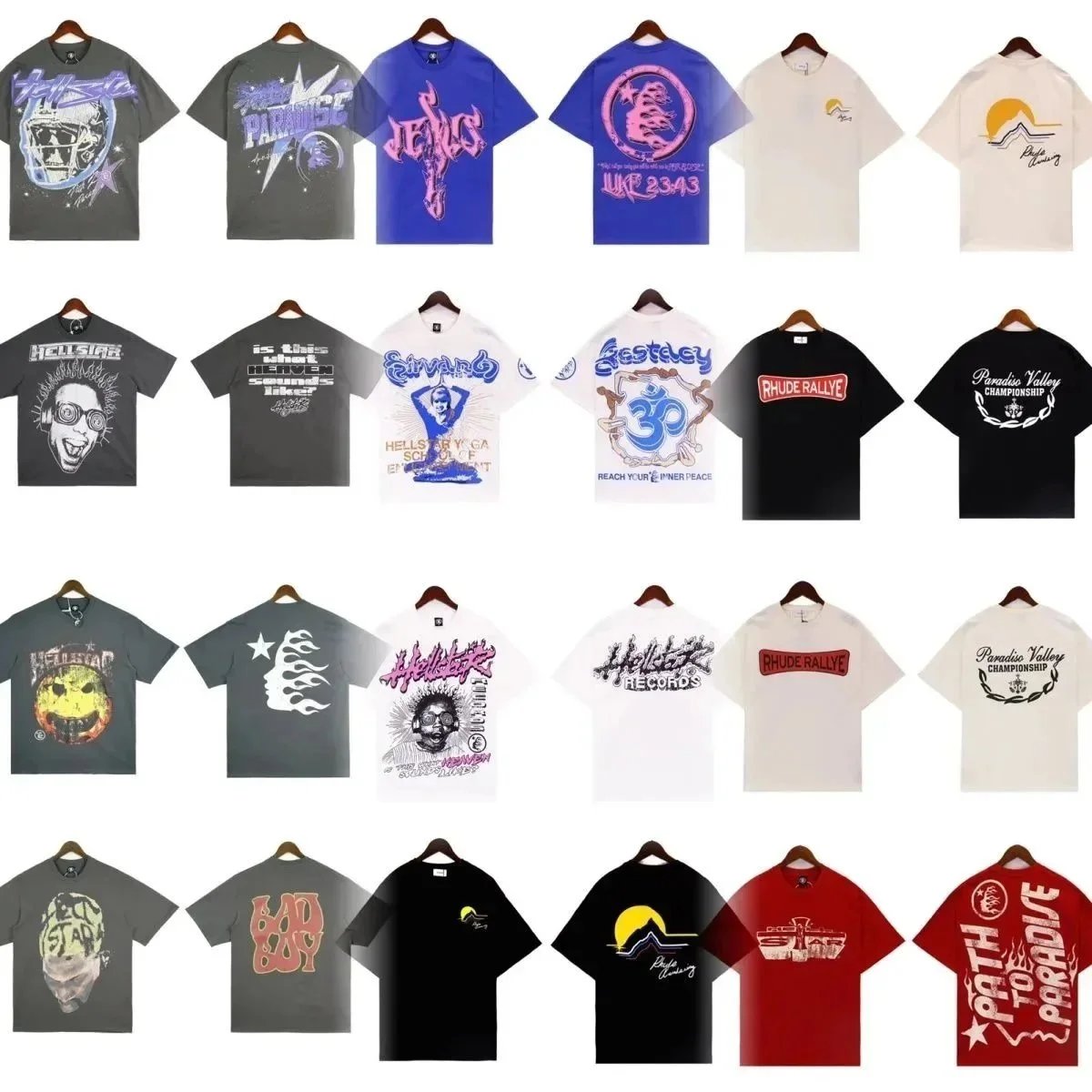 New H washed fabric Hell S**r trendy street shirt https://yupoo.site https://sheet.cheap - 2432202