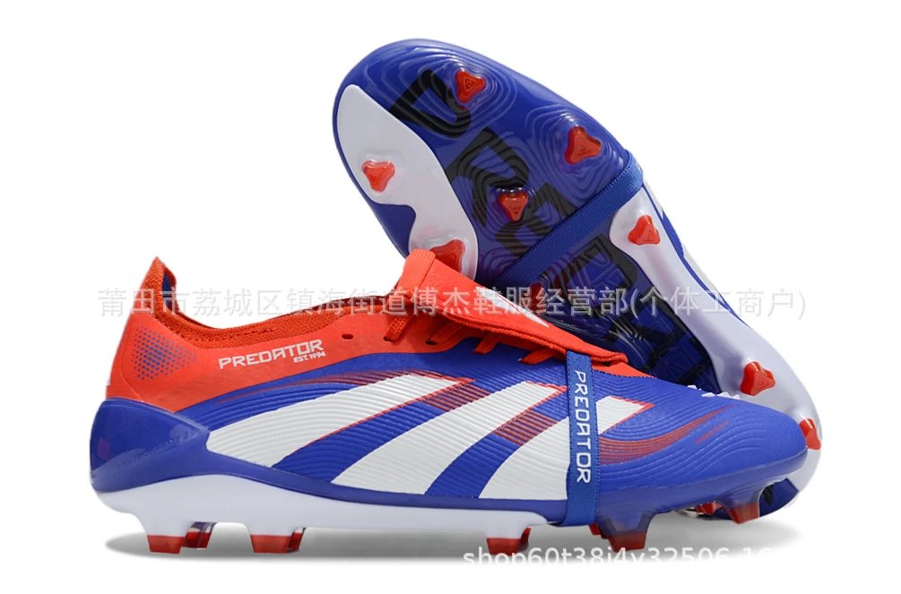 Adidas Predator Edge Silver Pink Football Cleats Running Shoes - 22