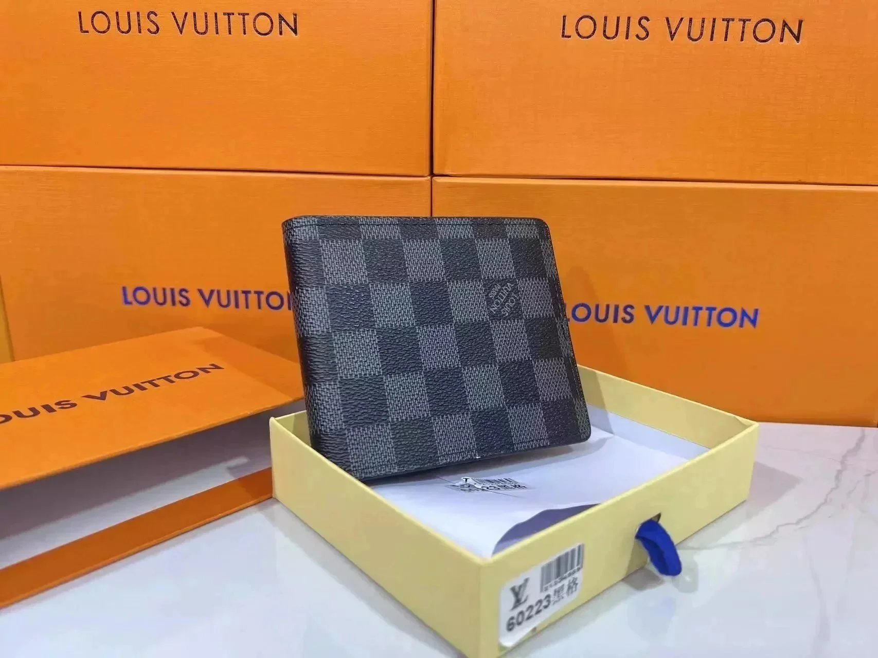 Louis Vuitton Monogram Eclipse Black Bifold Wallet - 9