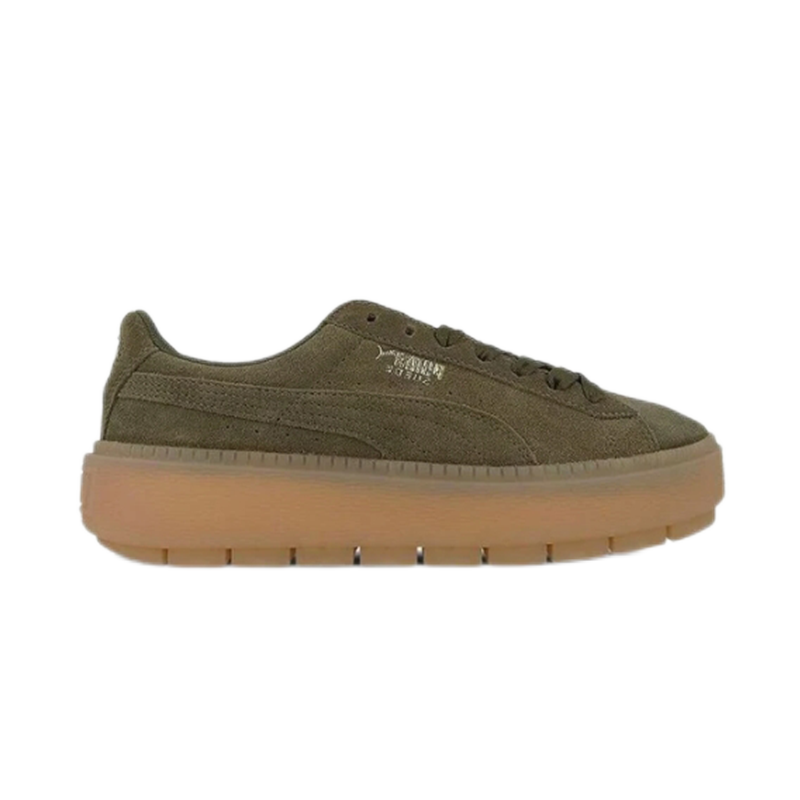 Puma Creeper Beige Suede Sneakers - 3