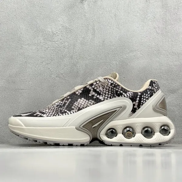 GRA Air Bubble Mesh Gray Running Shoes - 6