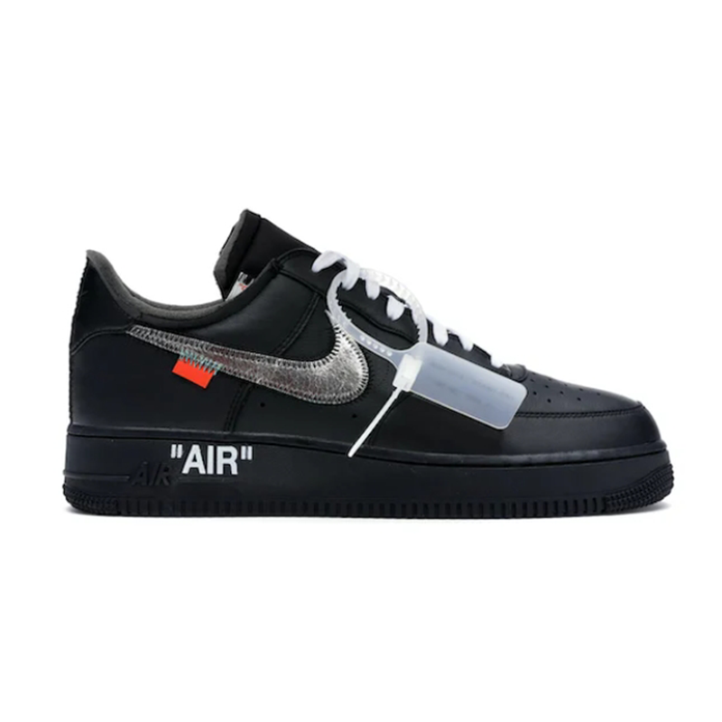 Nike x Off-White Air Force 1 Low Black Sneakers - 1