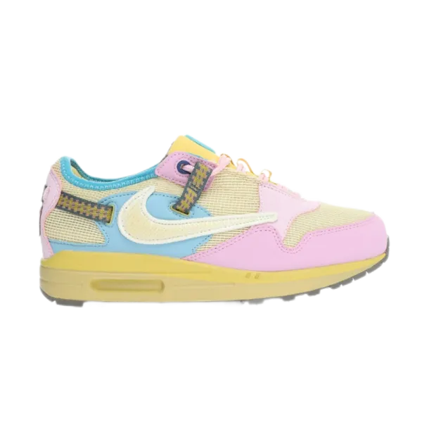 Nike x Off-White Air Max 1 'Industrial' Gray White Sneakers - 19