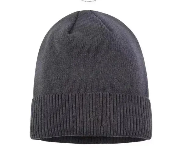 Moncler Logo Beanie Red Knit Hat - 8