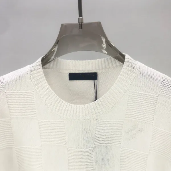 Design Knit Texture Set White Casual-Set - 13