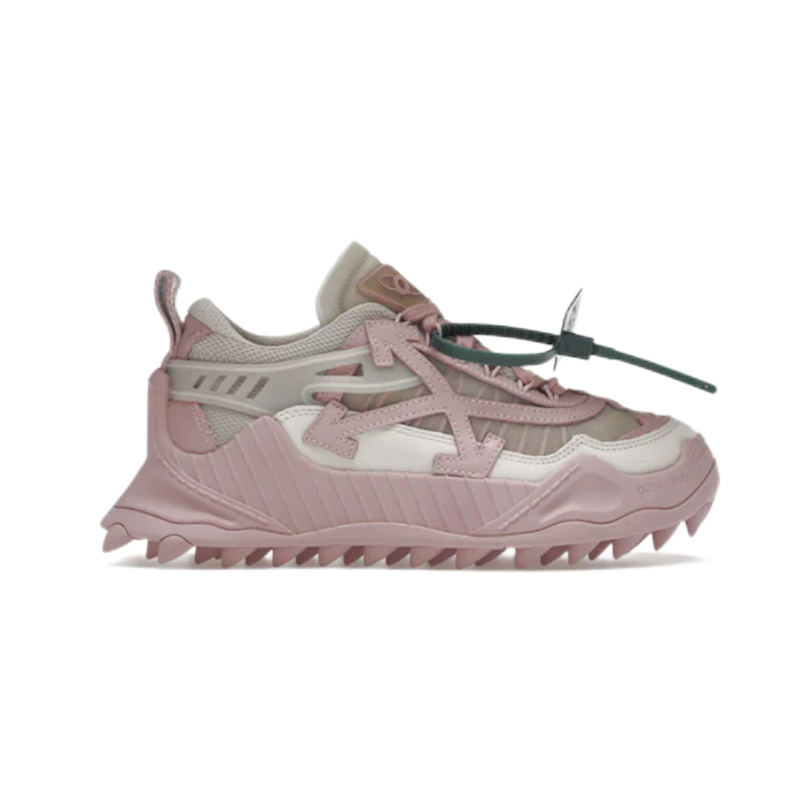 Off-White Diagonal Arrow Low Pink Sneakers - 7