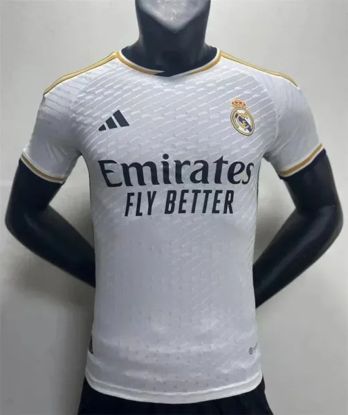 Real Madrid x Adidas 2024-25 Home Jersey White Gold - 1