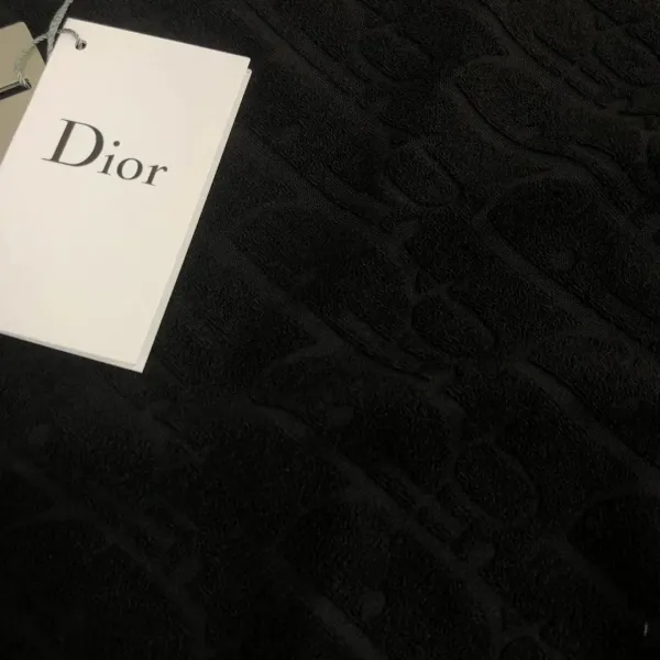 Dior CD Diamond Logo Turquoise T-Shirt - 6