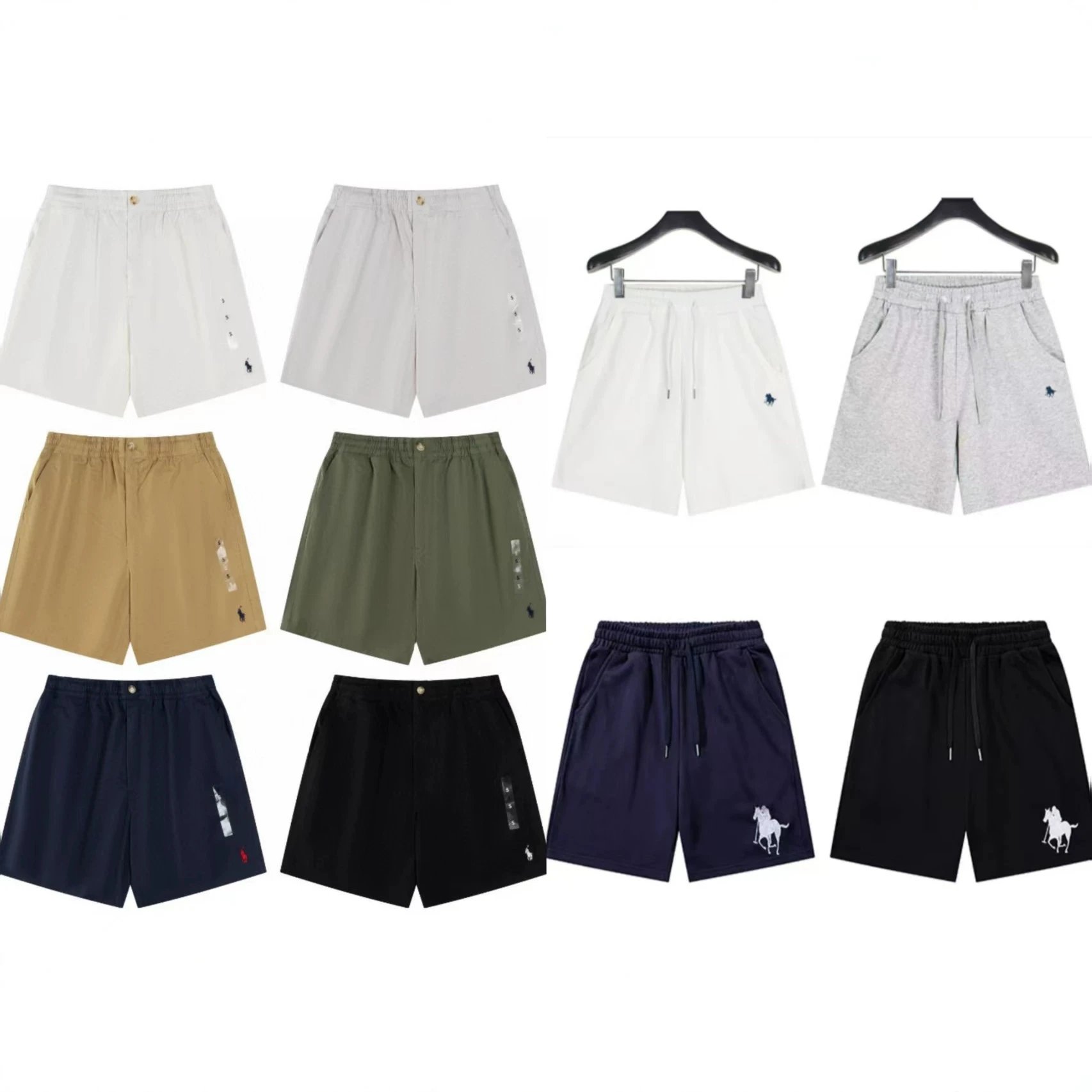 Men's Loose-Fit 5-Pocket Casual Linen Shorts, Breathable Summer Drawstring Shorts for Men and Women