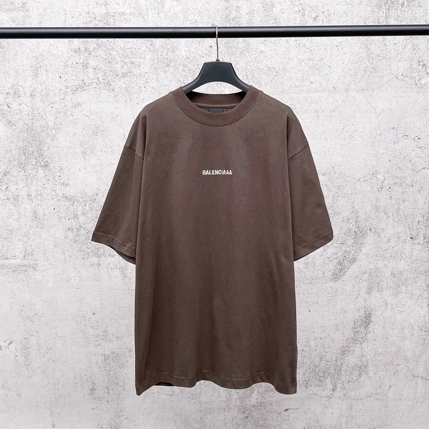 Embroidered Distressed Short Sleeve T-Shirt photo 6
