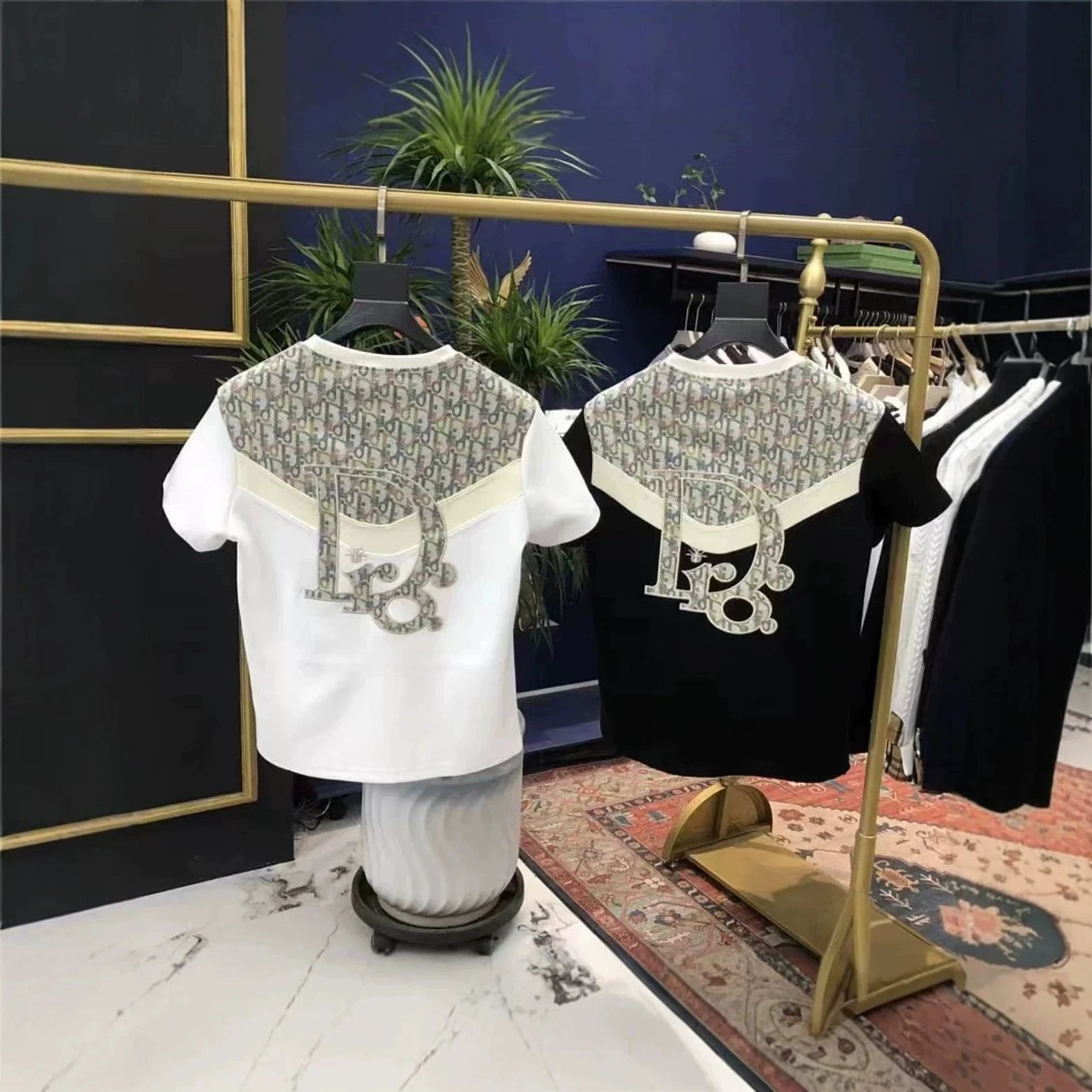 Patchwork Embroidery Short Sleeve T-Shirt