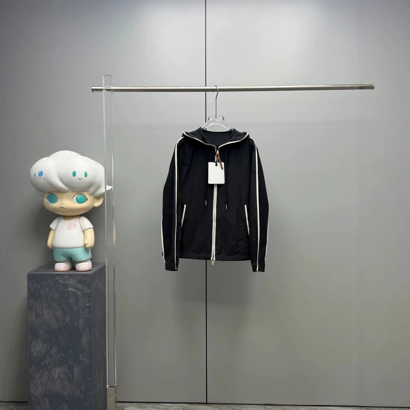 Moncler Women's Patchwork Hooded Jacket