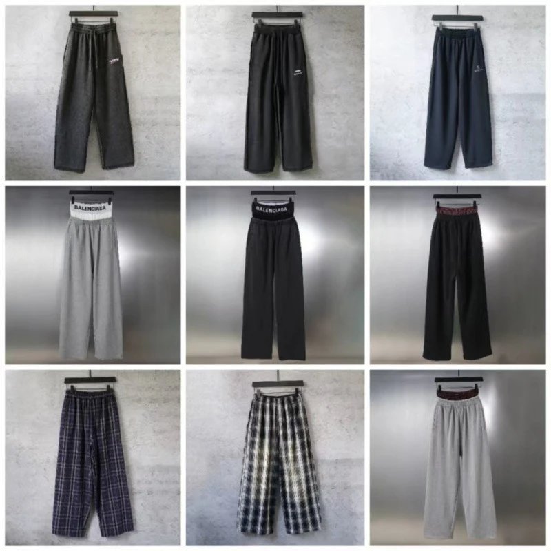 Balenciaga False Two-Piece Reversible Pants