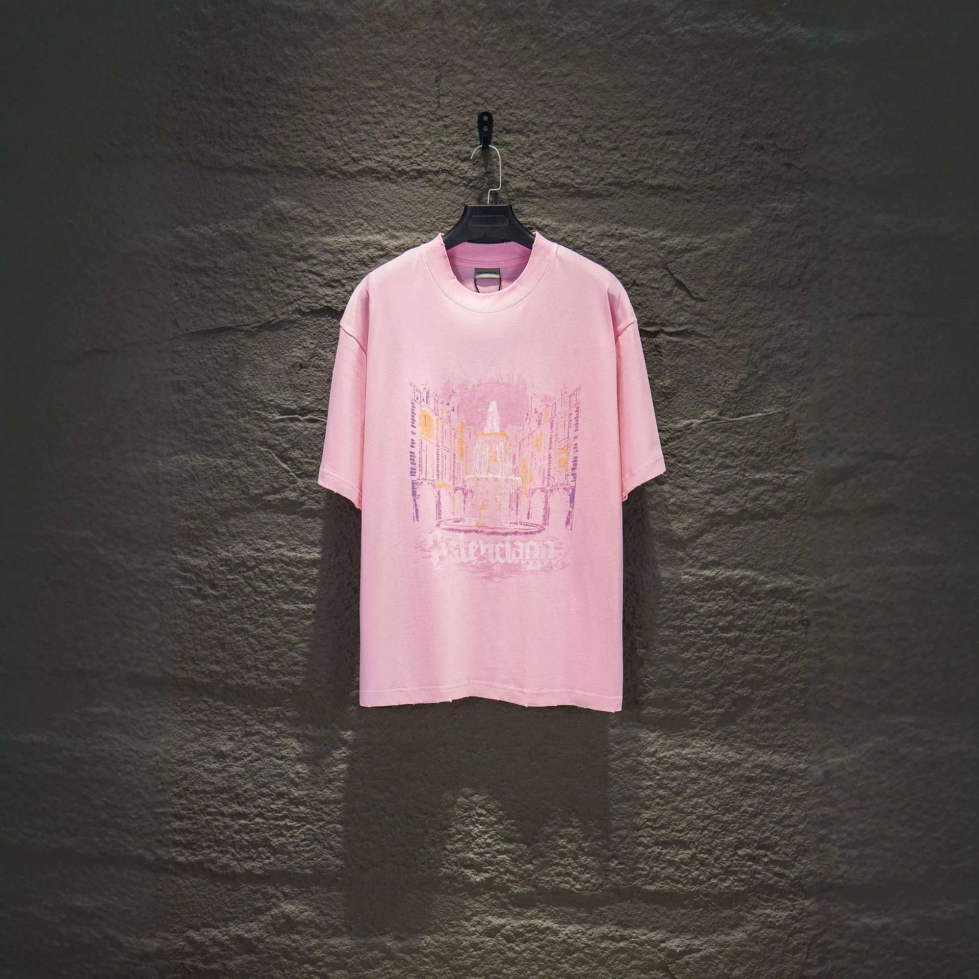 Balenciaga Letter Print T-Shirt