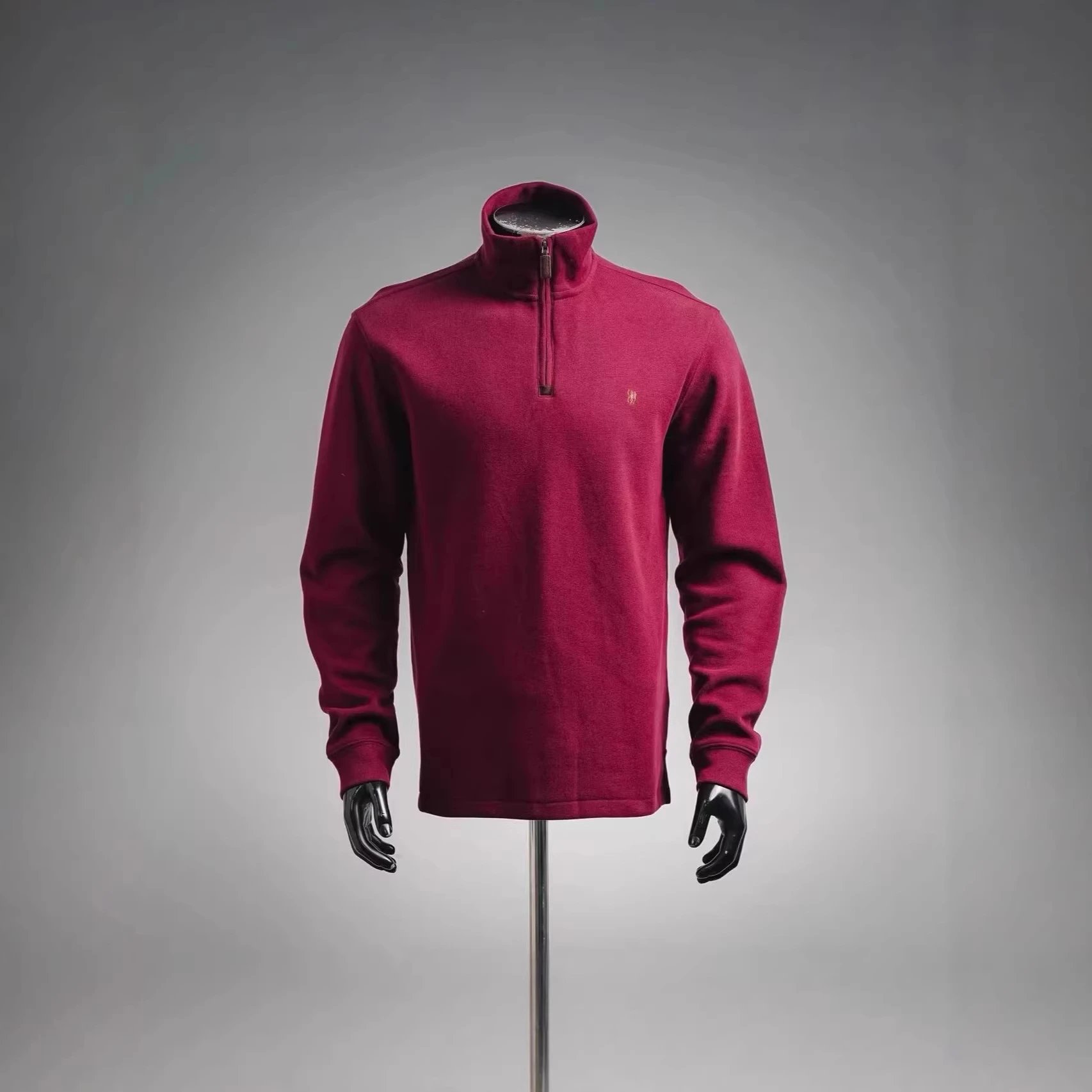 Ralph Lauren Embroidered Half-Zip Hoodie