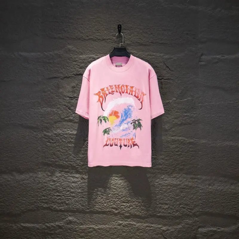 Balenciaga Letter Print T-Shirt
